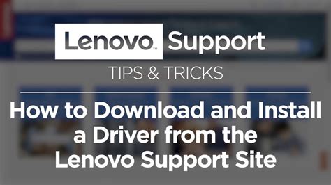 lenovo driver support link